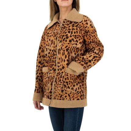 Damen Mantel von JCL - leopard