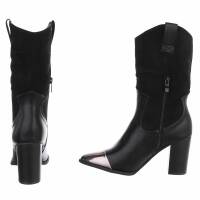Damen High-Heel Stiefel - black