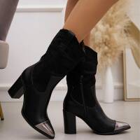 Damen High-Heel Stiefel - black