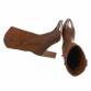 Damen High-Heel Stiefel - camel