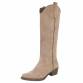 Damen Western- & Bikerboots - khaki