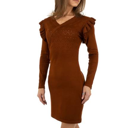Damen Kleid von Emma&Ashley Design - brown
