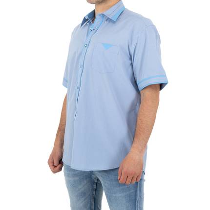 Herren Hemd von Climmer Gr. 40/42/XS - blue