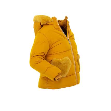 Mdchen Jacke von Nature - yellow