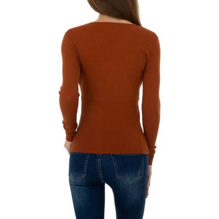 Damen Pullover von Metrofive - brown