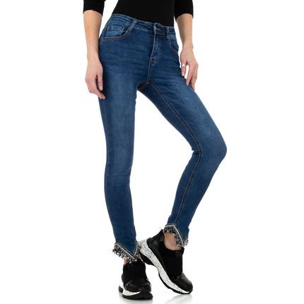 Damen Skinny Jeans von Denim Life Gr. XS/34 - blue