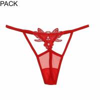 Damen Unterwäsche - red - 12 Stück