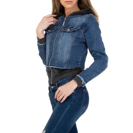 Damen Jeansjacke von M. Sara Denim - blue