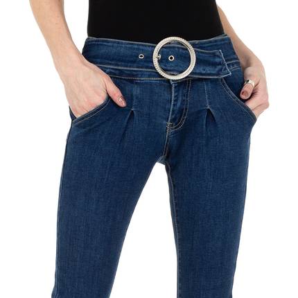 Damen Skinny Jeans von M. Sara Denim - blue