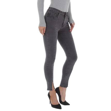 Damen Skinny Jeans von M. Sara Denim - grey