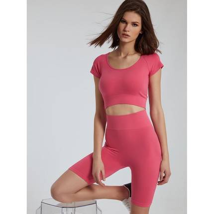 Damen Jogging- & Freizeitanzug von Holala Fashion Gr. One Size - pink