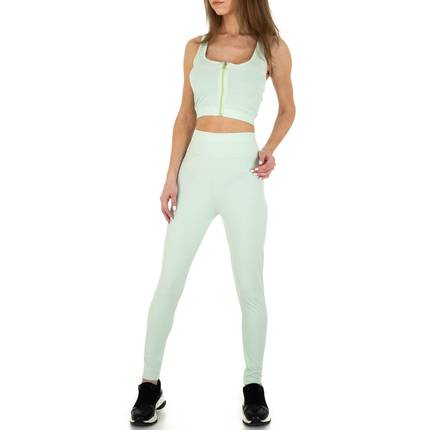 Damen Jogging- & Freizeitanzug von Holala Fashion Gr. S/M - green