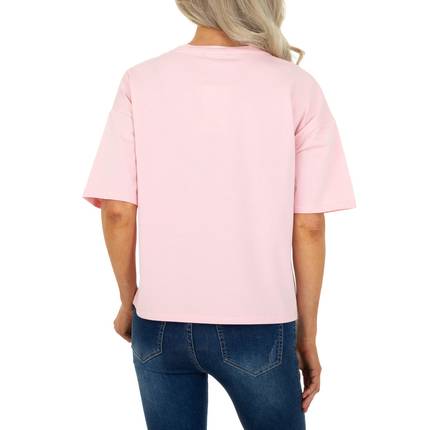 Damen T-Shirt von Glo Story - rose