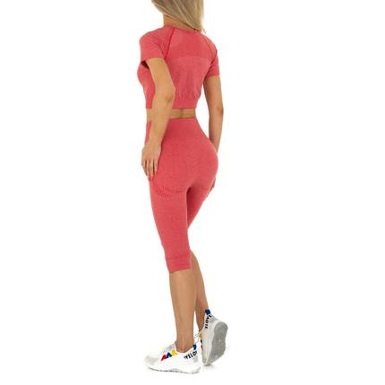 Damen Jogging- & Freizeitanzug von Holala Gr. One Size - red