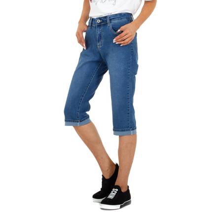 Damen Capri-Jeans von R-Ping Jeans - blue