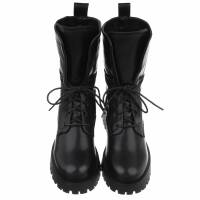 Damen Schnürstiefeletten - black