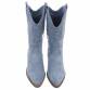Damen Western- & Bikerboots - bluesuede