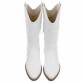 Damen Western- & Bikerboots - white