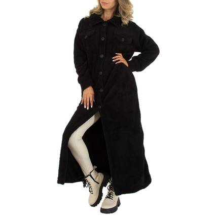 Damen leichter Mantel  von Emma Ashley - black