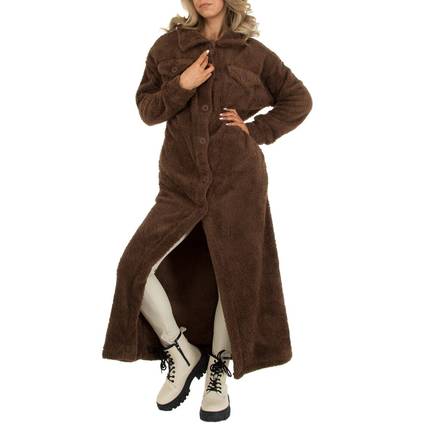 Damen leichter Mantel  von Emma Ashley Gr. S/36 - brown