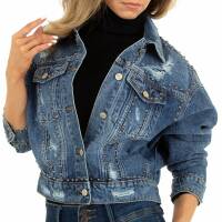 Damen Jeansjacke von Laulia - blue