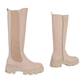 Damen Klassische Stiefel - cream