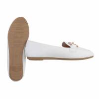 Damen Slipper - white
