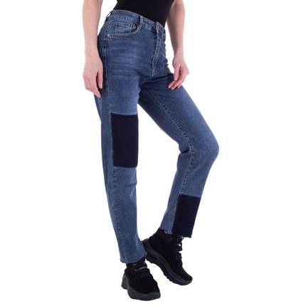 Damen Straight Leg Jeans von Laulia - blue