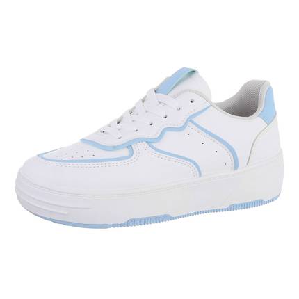 Damen Low-Sneakers - whiteblue Gr. 37