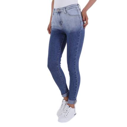 Damen Skinny Jeans von Gollop - blue