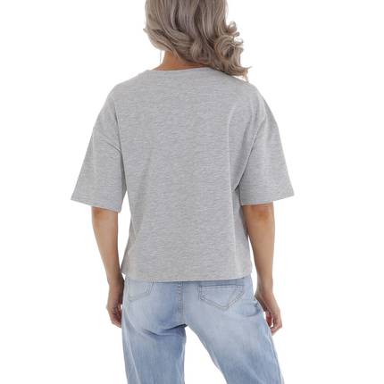 Damen T-Shirt von GLO-STORY - grey