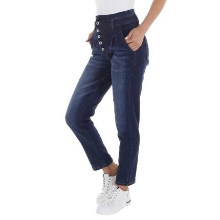 Damen High Waist Jeans von  - DK.blue