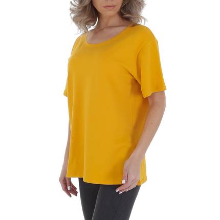 Damen T-Shirt von GLO STORY - yellow