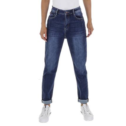Damen High Waist Jeans  von GALLOP Gr. S/36 - blue