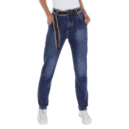 Damen High Waist Jeans von GALLOP - DK.blue