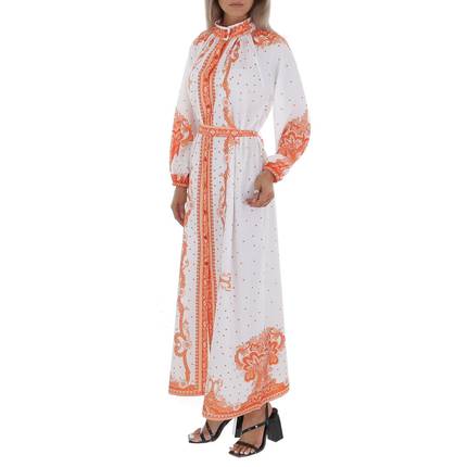 Damen Blusenkleid von White ICY - orange