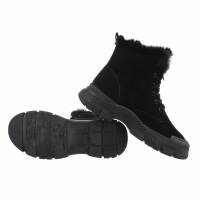 Damen Klassische Stiefeletten - allblack