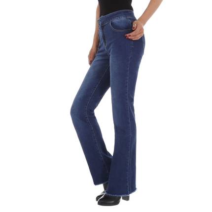 Damen High Waist Jeans von GALLOP - blue