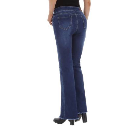 Damen High Waist Jeans von GALLOP - blue