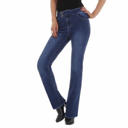Damen High Waist Jeans von GALLOP Gr. 27  - blue
