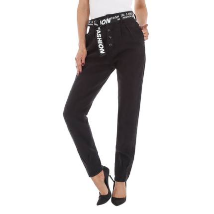 Damen High Waist Jeans von GALLOP Gr. M/38 - black