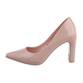 Damen High-Heel Pumps - beige