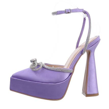 Damen Sandaletten - purple - 12 Paar
