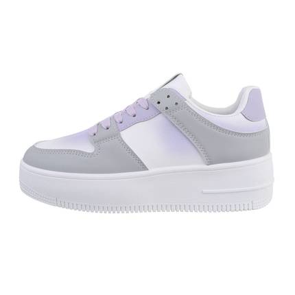 Damen Low-Sneakers - greypurple Gr. 40