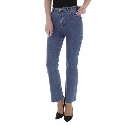 Damen Bootcut Jeans von Laulia Gr. M/38 - blue