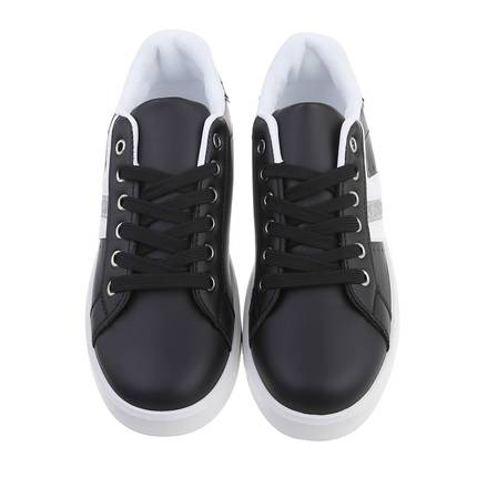 Damen Low-Sneakers - blackwhite