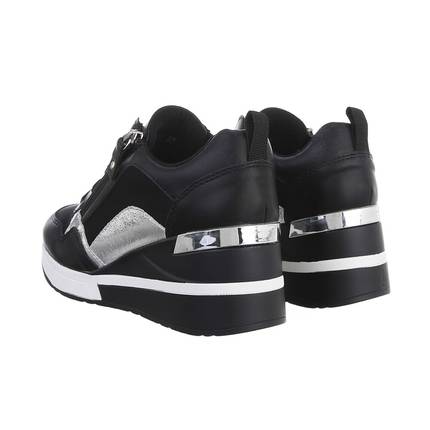Damen High-Sneakers - blacksilver