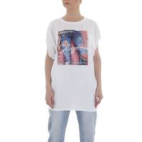 Damen T-Shirt von GLO STORY - white