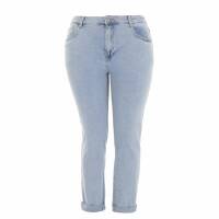 Damen High Waist Jeans von Laulia Gr. XL/42 - L.blue
