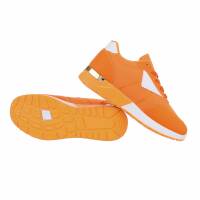 Damen Low-Sneakers - orange